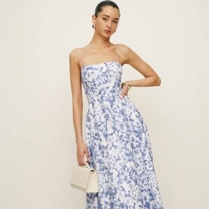 Reformation Monette Linen Dress